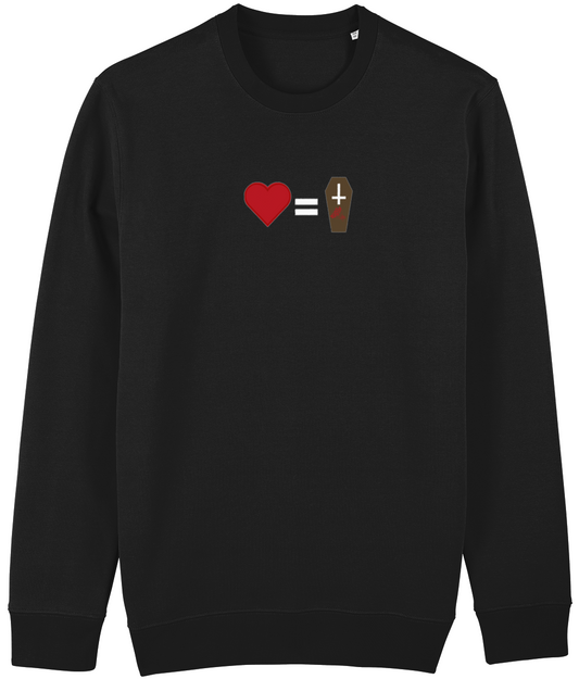 lovewillgetyoukilled ❤️=⚰️™ SS24 sweatshirt
