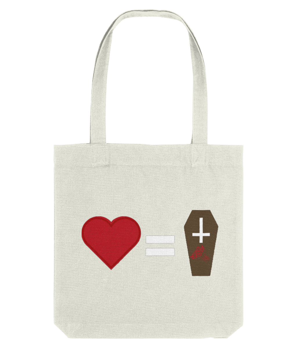 lovewillgetyoukilled ❤️=⚰️™ SS24 tote bag